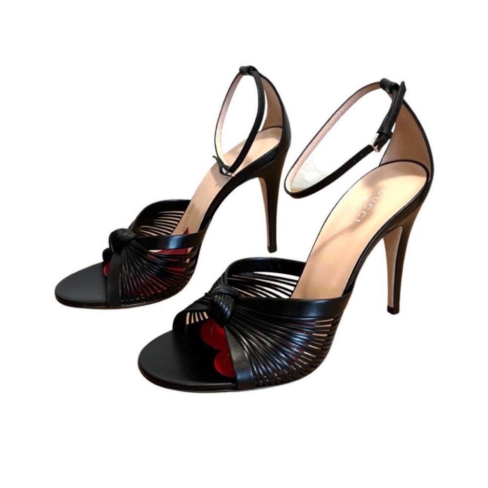 Gucci Knot Black Women's Heels